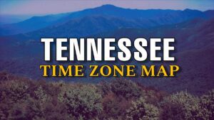 Tennessee Time Zone Map