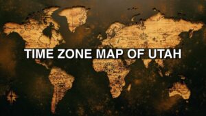 Time Zone Map of Utah
