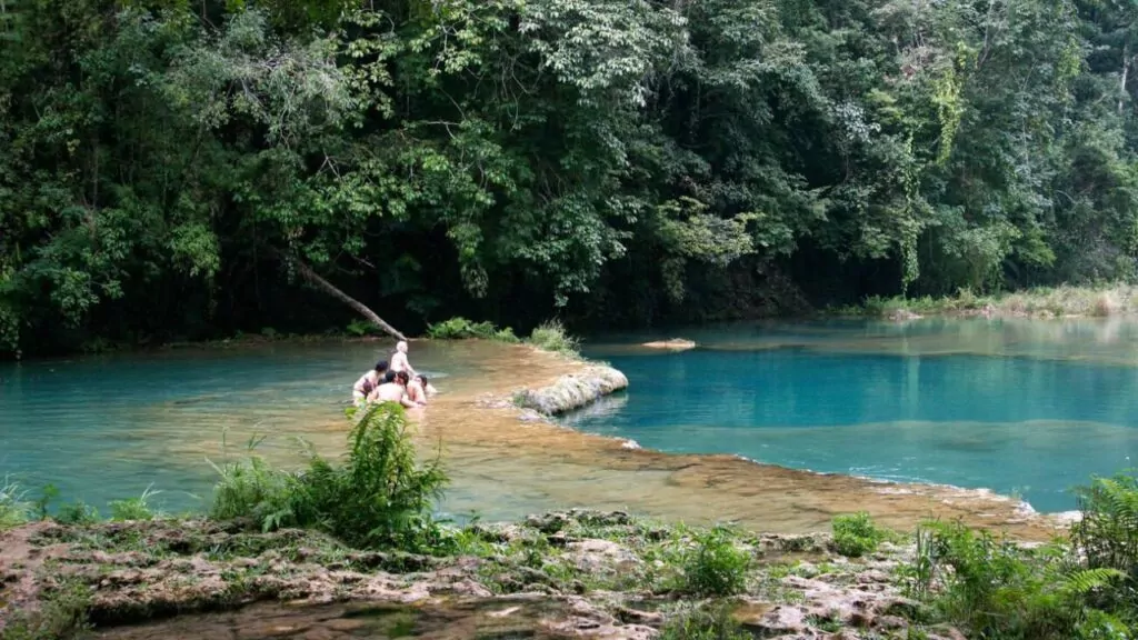 Semuc Champey pools, Guatemala, Central America
